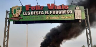 Transportistas protestan en El Progreso exigiendo que se les permita trabajar