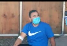 Un policía positivo de COVID-19 se escapa del IHSS por mala atención