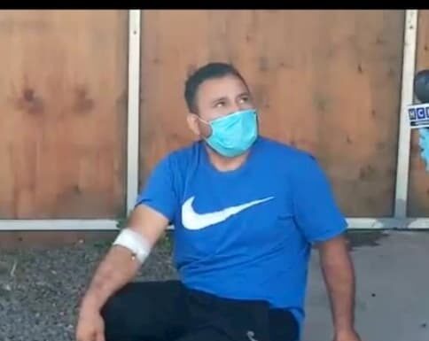 Un policía positivo de COVID-19 se escapa del IHSS por mala atención