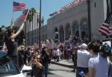 «¡Abran California!», claman en manifestaciones contra el confinamiento por la pandemia