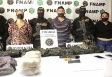 Agentes policiales capturan a cuatro miembros de la pandilla 18 en la capital