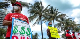 Raro fin de semana de Día de los Caídos sin playas abiertas en sur de Florida