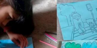 Niña colombiana vende dibujos para comprar ordenador y estudiar desde casa