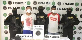 Caen dos miembros de la MS-13 vinculados al cobro de extorsión por medio de talonarios