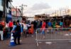 Al menos 200 vendedores realizan protestas en el mercado Zonal Belen