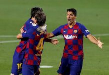 1-0. Rakitic mantiene con vida al Barça en LaLiga