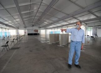 Habilitaran centro triaje en instalaciones del Bazar del Sábado en la capital