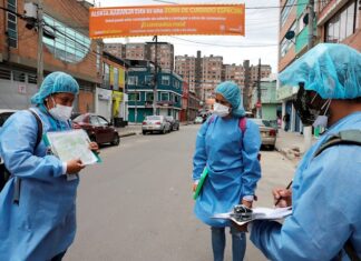 Colombia supera por primera vez el centenar de muertos diarios por COVID-19