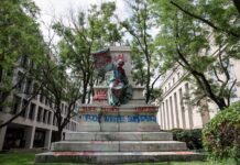 Grupo Latinos por Trump rechaza destrucción de estatuas de figuras hispanas