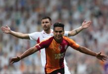 Falcao destaca y vuelve al gol con el Galatasaray pero sale con una molestia