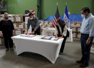 Gobierno de EE.UU. realiza primera donación de 50 ventiladores mecánicos a Honduras