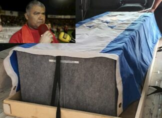 Llegan a Honduras los restos mortales del exmundialista Roberto “El Macho” Figueroa
