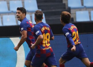 Luis Suárez se reencuentra con el gol casi medio año después