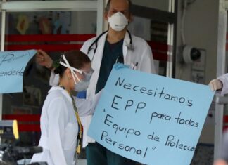 Médicos y enfermeras de Honduras piden equipo de protección ante la COVID-19