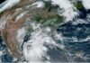 Se forma en el Golfo de México tormenta tropical Cristóbal