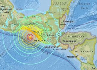Emiten alerta de tsunami para México, Guatemala, El Salvador y Honduras