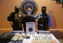 Capturan a integrante de la pandilla 18 en posesión de droga y dinero en la capital