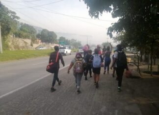 Una nueva caravana sale desde Honduras rumbo a los EE.UU.