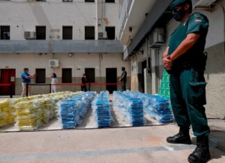 Decomisadas en España cuatro toneladas de cocaína en operación internacional