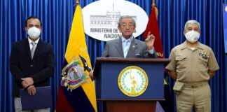 Ecuador advierte con incautar buques foráneos si ingresan en su territorio ecuador