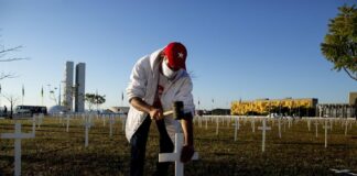 Brasil supera los 1.000 fallecidos diarios de COVID-19 por quinto día consecutivo