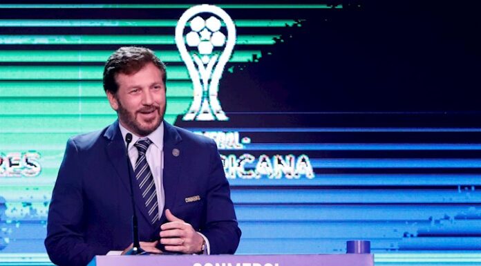 El presidente de la Conmebol felicita a la Asociación Paraguaya por el retorno del fútbol Alejandro Domínguez