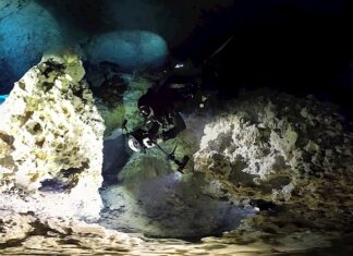 Viajes subacuáticos muestran el mundo desconocido de cenotes y cuevas buzos