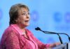 Bachelet pide proteger derechos humanos para que pandemia no cree más guerras