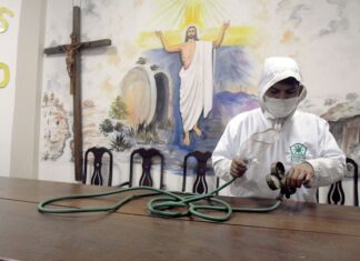 Una capilla recibe enfermos de COVID-19 en Bolivia en un gesto solidario
