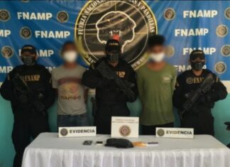Prisión a presuntos extorsionadores en La Ceiba