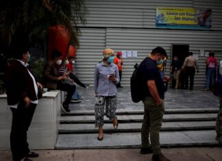 Honduras registra 825 muertos y 30.063 contagios de COVID-19