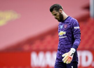 De Gea, el extranjero con más partidos en la historia del Manchester United