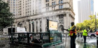 Desalojada la acampada contra el racismo frente al Ayuntamiento de Nueva York