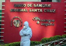 Dirigente y futbolistas que vencieron a la COVID-19 donan plasma en Bolivia