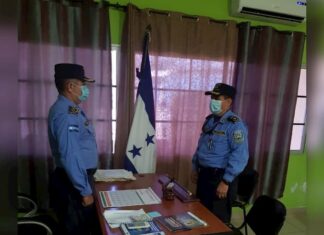 Asume nuevo comandante de la Policía Nacional en la región occidental de Honduras