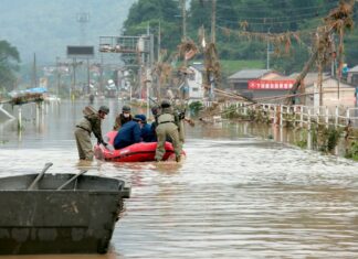 Lluvias torrenciales en Japón causan más de 30 muertos y localidades aisladas