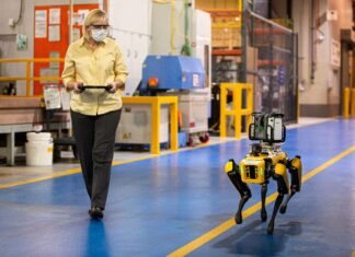 Ford utilizará perros robot para crear un modelo digital de sus plantas