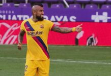 0-1: Vidal sostiene al Barcelona en la lucha