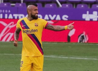 0-1: Vidal sostiene al Barcelona en la lucha