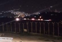 Accidente de helicóptero de la fuerza aérea en el aeropuerto toncontin helicoptero