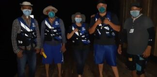 Base Naval de Caratasca rescató 6 hondureños en Gracias a Dios base naval