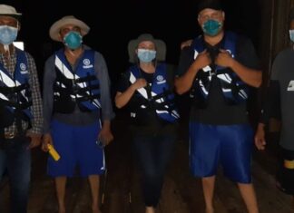 Base Naval de Caratasca rescató 6 hondureños en Gracias a Dios base naval