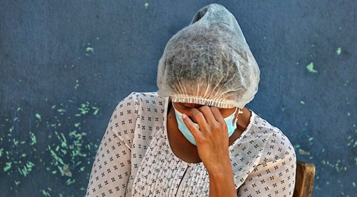 Sube a 123.623 cifra de contagios y a 3.181 muertos por covid-19 en Honduras Mujer covid