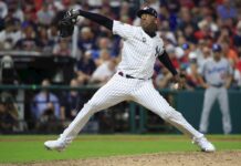 El cubano Aroldis Chapman de los Yanquis da positivo por coronavirus baseball
