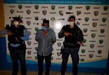 Agentes policiales capturan a dos personas por el delito de tráfico ilegal de personas en Choluteca