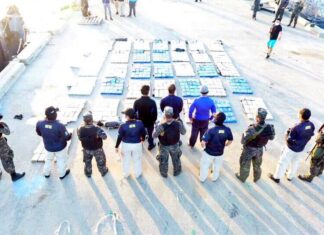 FESCCO y ATIC contabilizan 901 kilos de cocaína en embarcación «Desteny», después de intercambio de información entre MP y Armada de Colombia