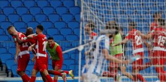 2-3. El Granada sorprende a la Real y se mete en la lucha por Europa El Granada