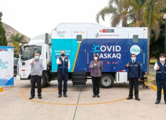Primer laboratorio móvil de diagnóstico molecular parte a los Andes de Perú