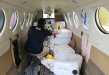 ATIC traslada cargamento de droga proveniente de Suramérica interceptada en La Mosquitia mp