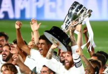 Los madridistas cumplen y celebran el título desde sus coches real madrid